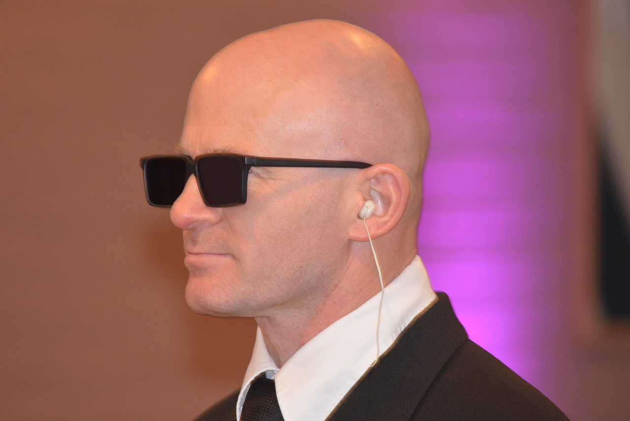 bodyguard, sunglasses, costume, doorman, bald, man, people, earpiece, cool, security guard, tough, bodyguard, bodyguard, security guard, security guard, security guard, security guard, security guard